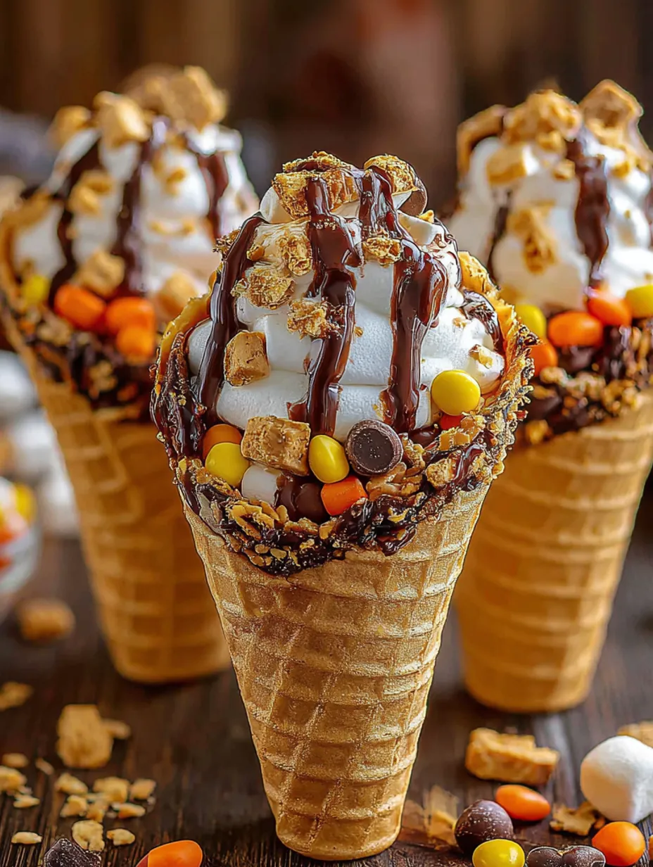 Reese's Campfire Marshmallow Cones