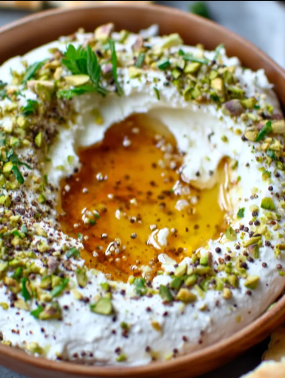 Whipped Feta with Honey Dip