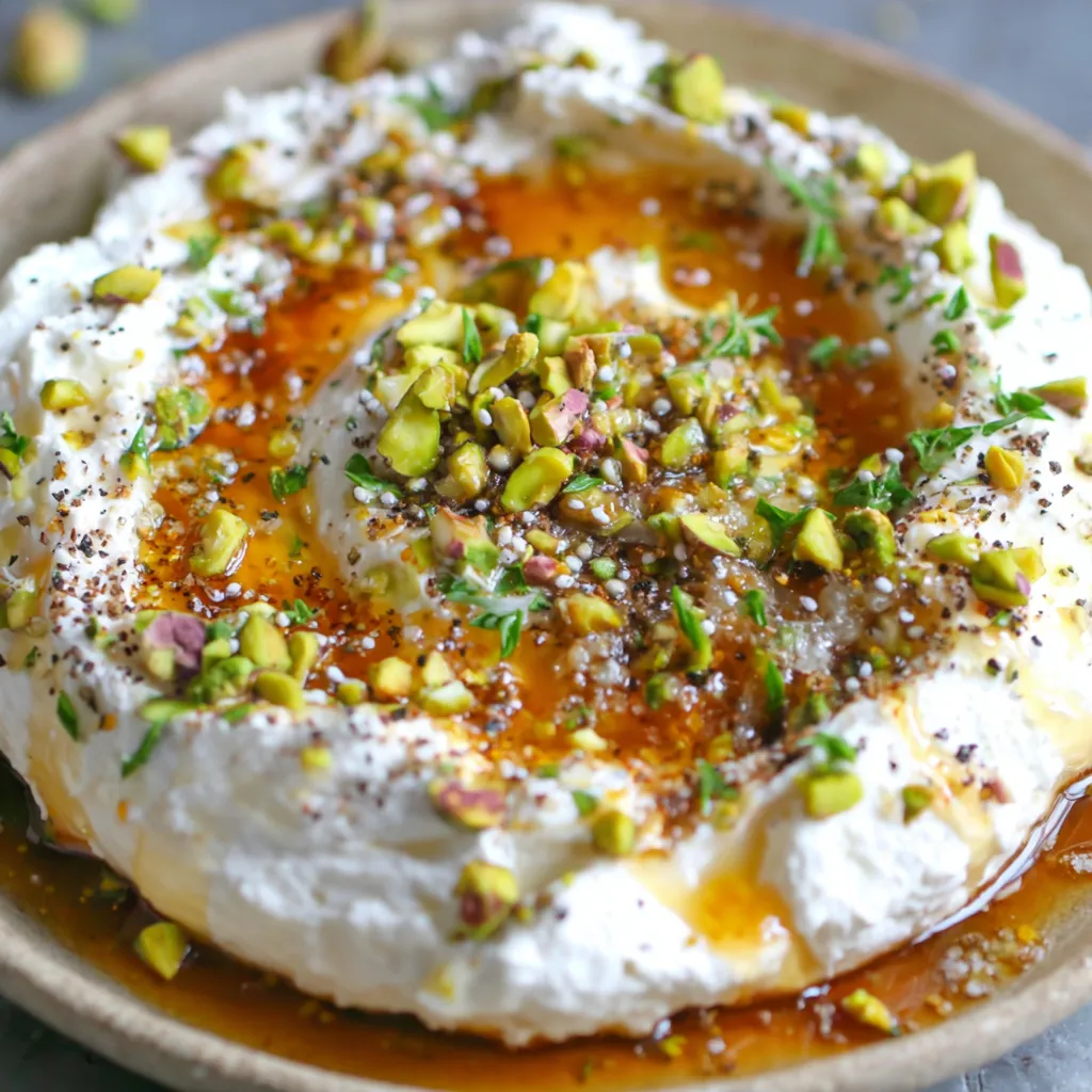 Whipped Feta with Honey Dip