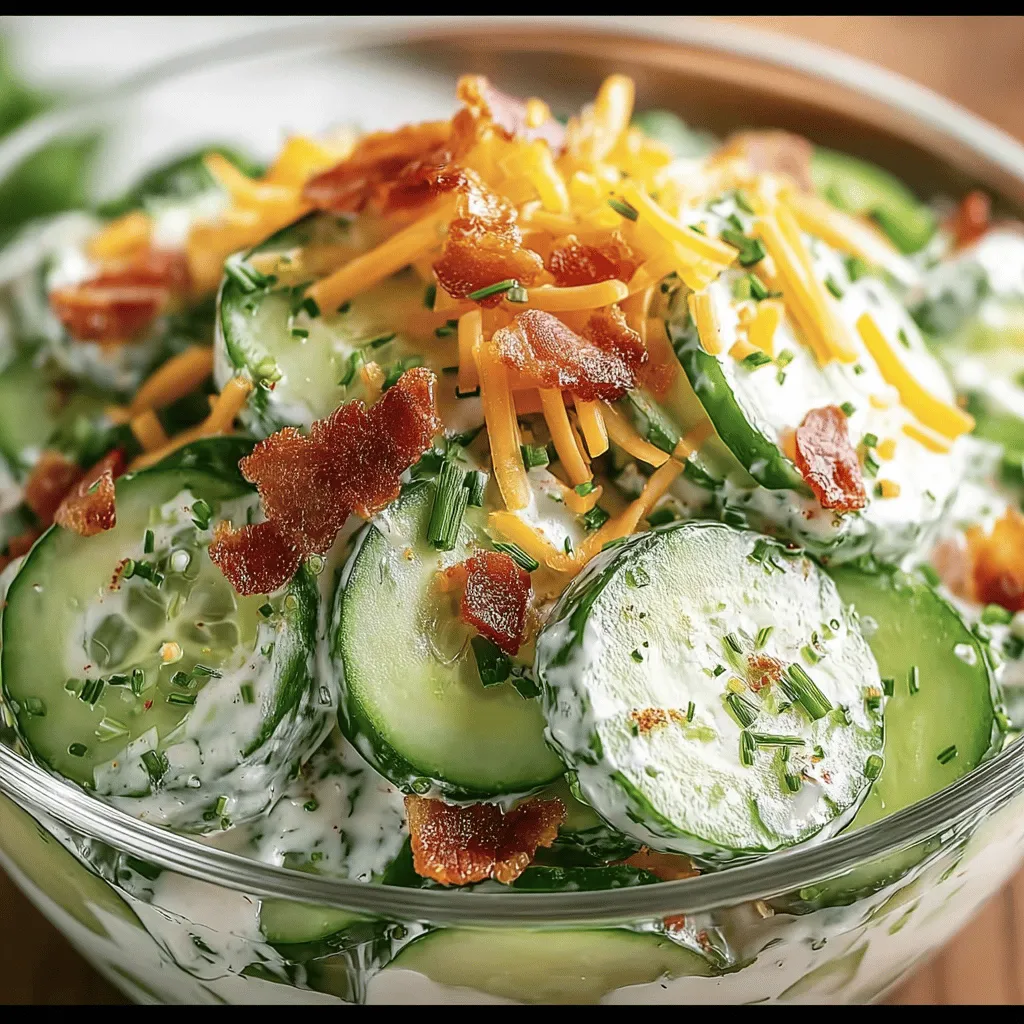 Cucumber Ranch Crack Salad