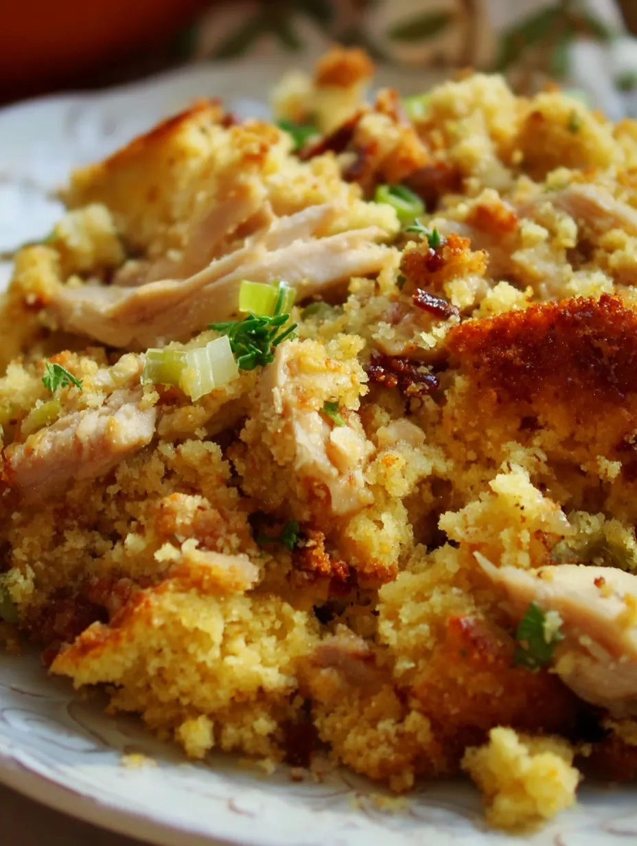 Southern Chicken and Dressing