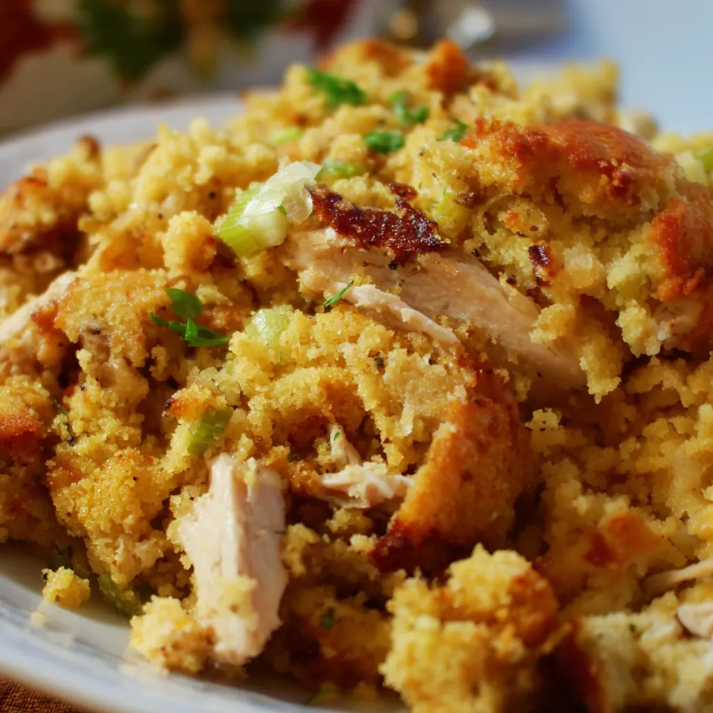 Southern Chicken and Dressing