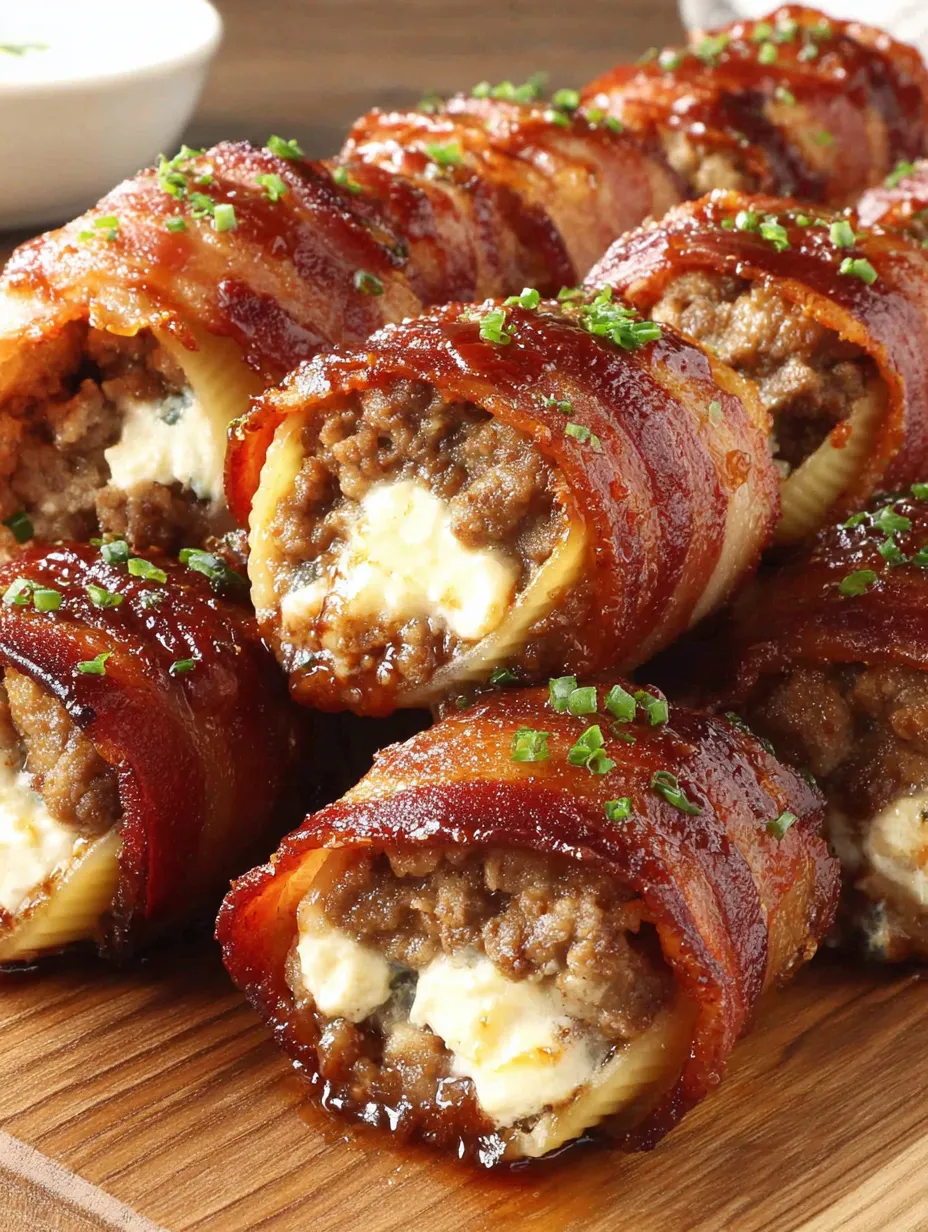 Smoked Shotgun Shells Bacon