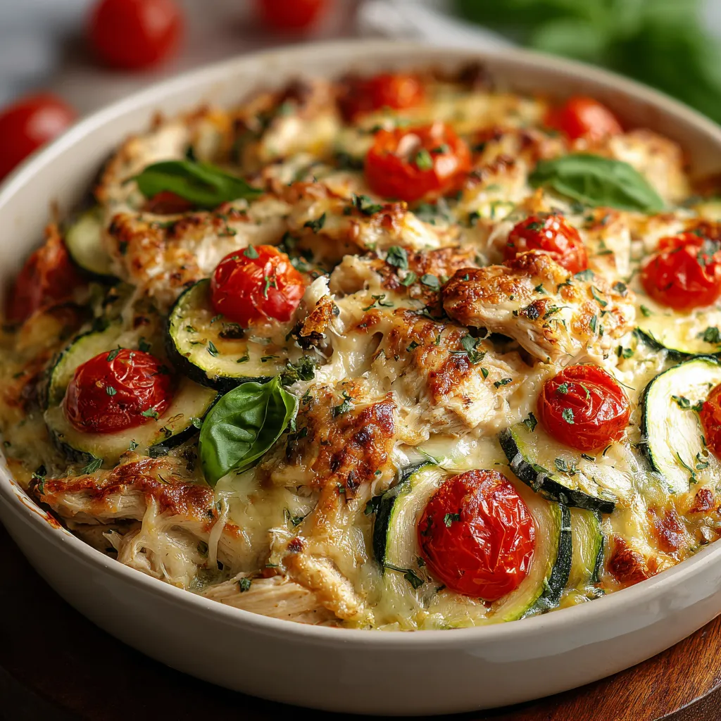 Chicken Zucchini Bake