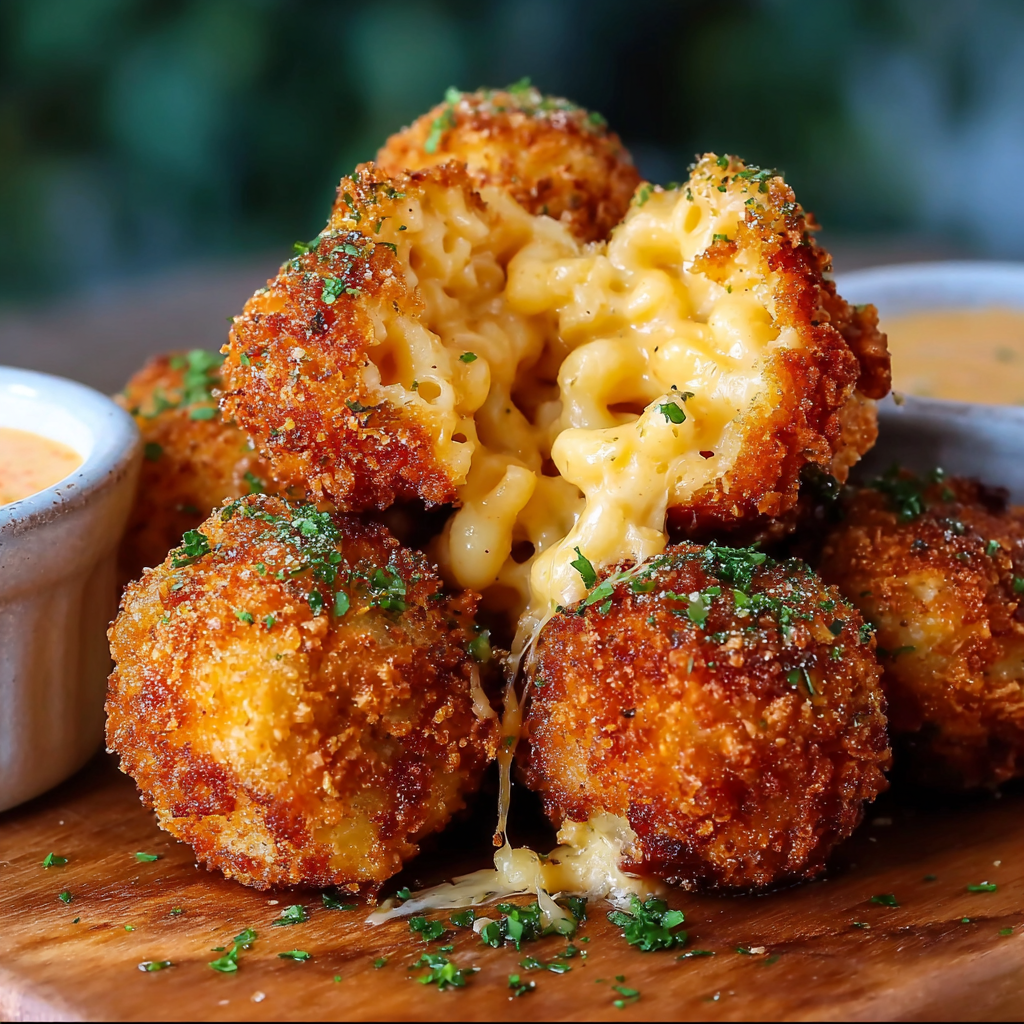 A plate of macaroni and cheese.