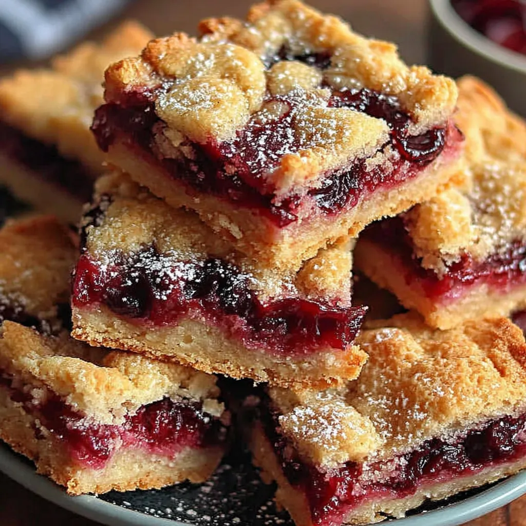 Cherry Pie Bars