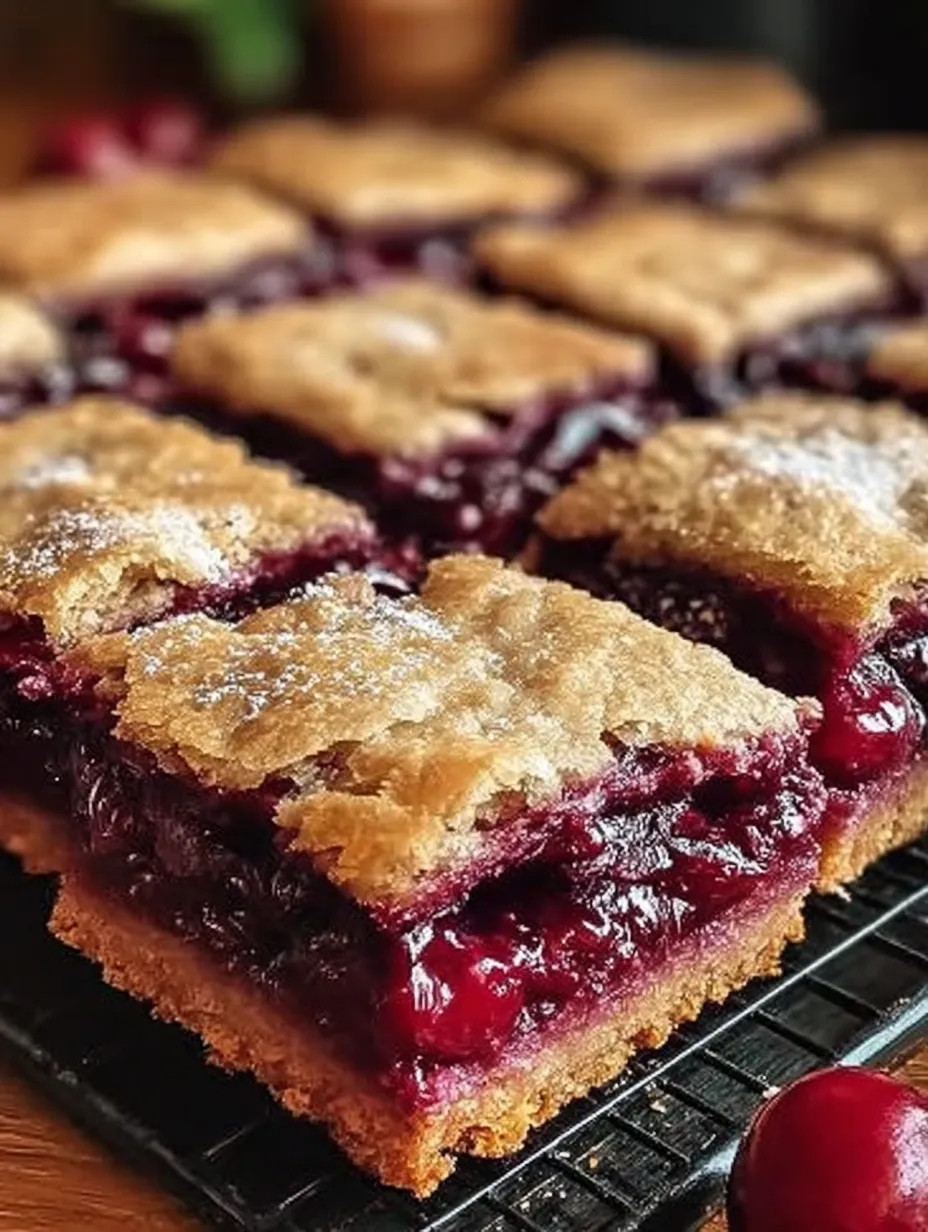 Cherry Pie Bars