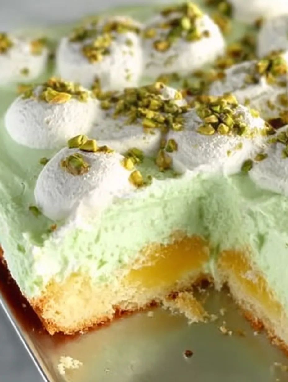 Tropical Pistachio Bliss Cake
