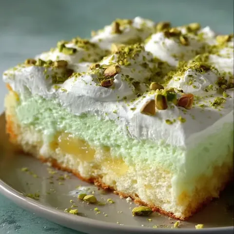 Tropical Pistachio Bliss Cake