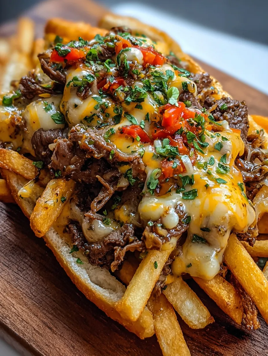 A sandwich with meat and cheese on top of a bun.