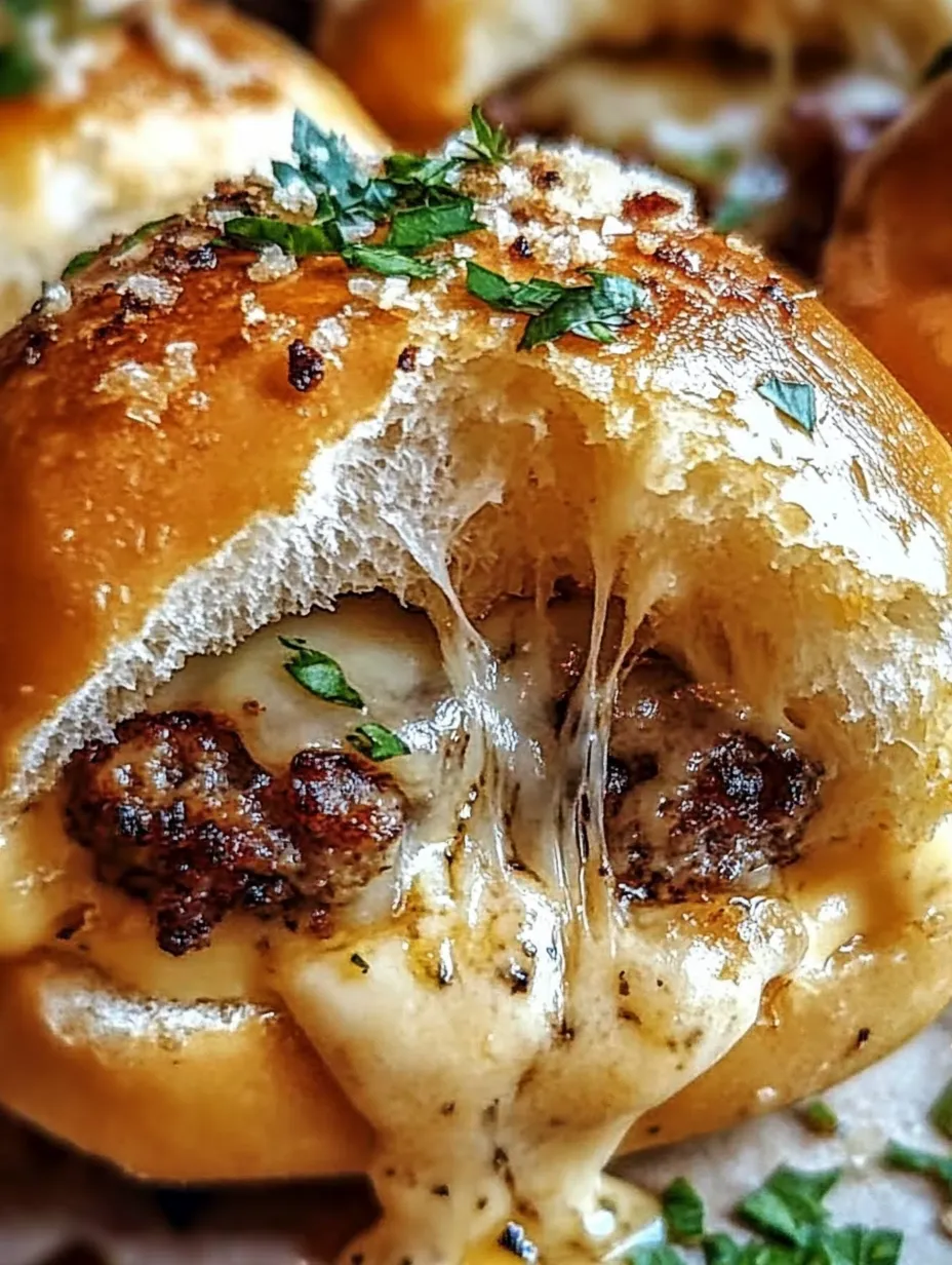 A close up of a cheese covered burger.