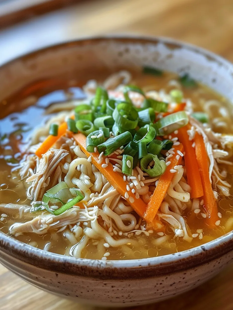 A bowl of soup with noodles and vegetables.