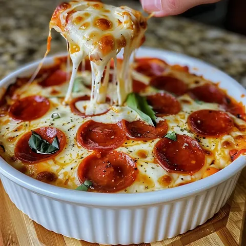 A person is taking a slice of pizza from a pan.