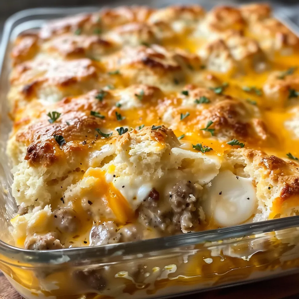 A casserole dish filled with meat and cheese.