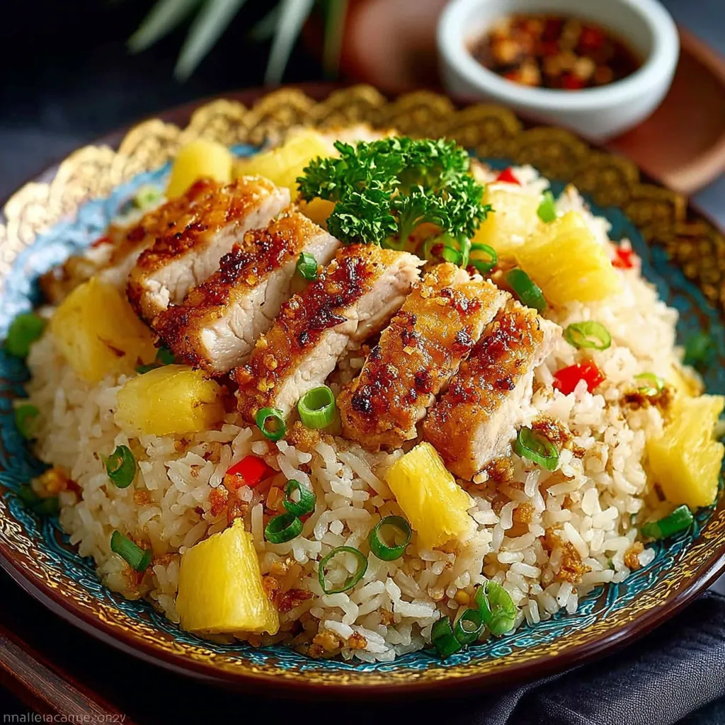 Pineapple Chicken Rice