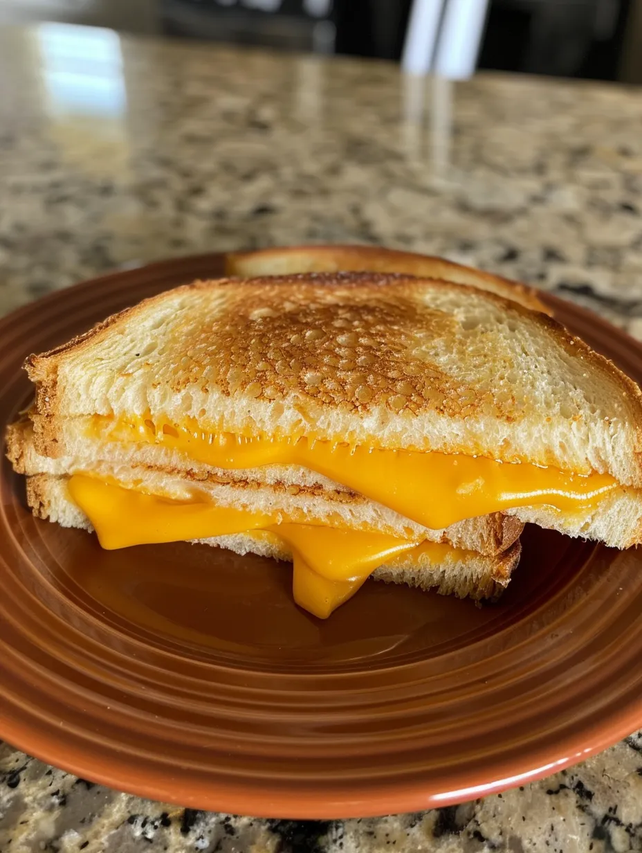 A sandwich on a plate.
