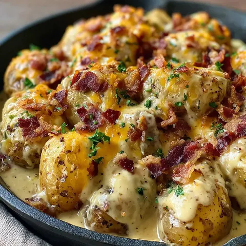 Mississippi Mud Potatoes
