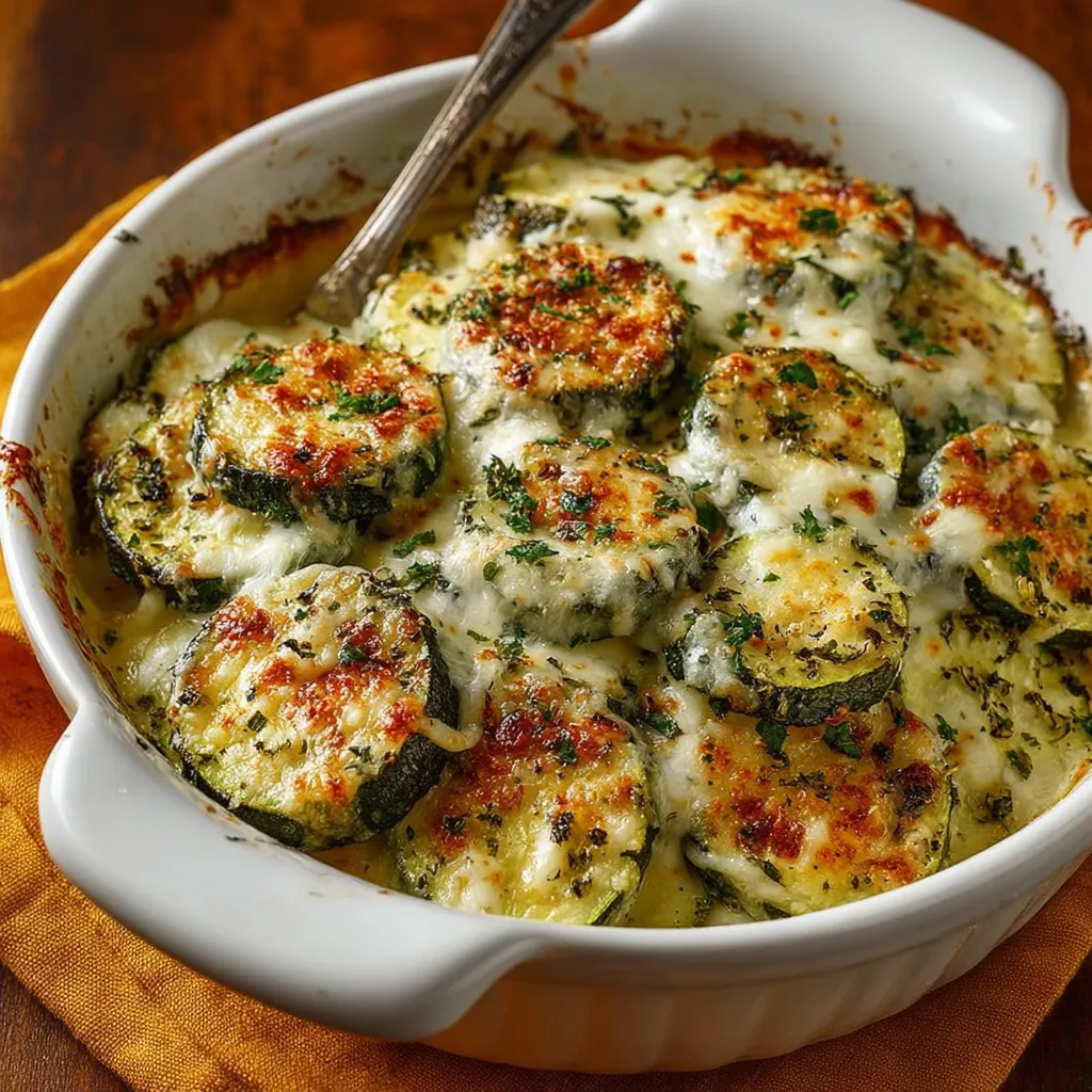 Cheesy Zucchini Bake
