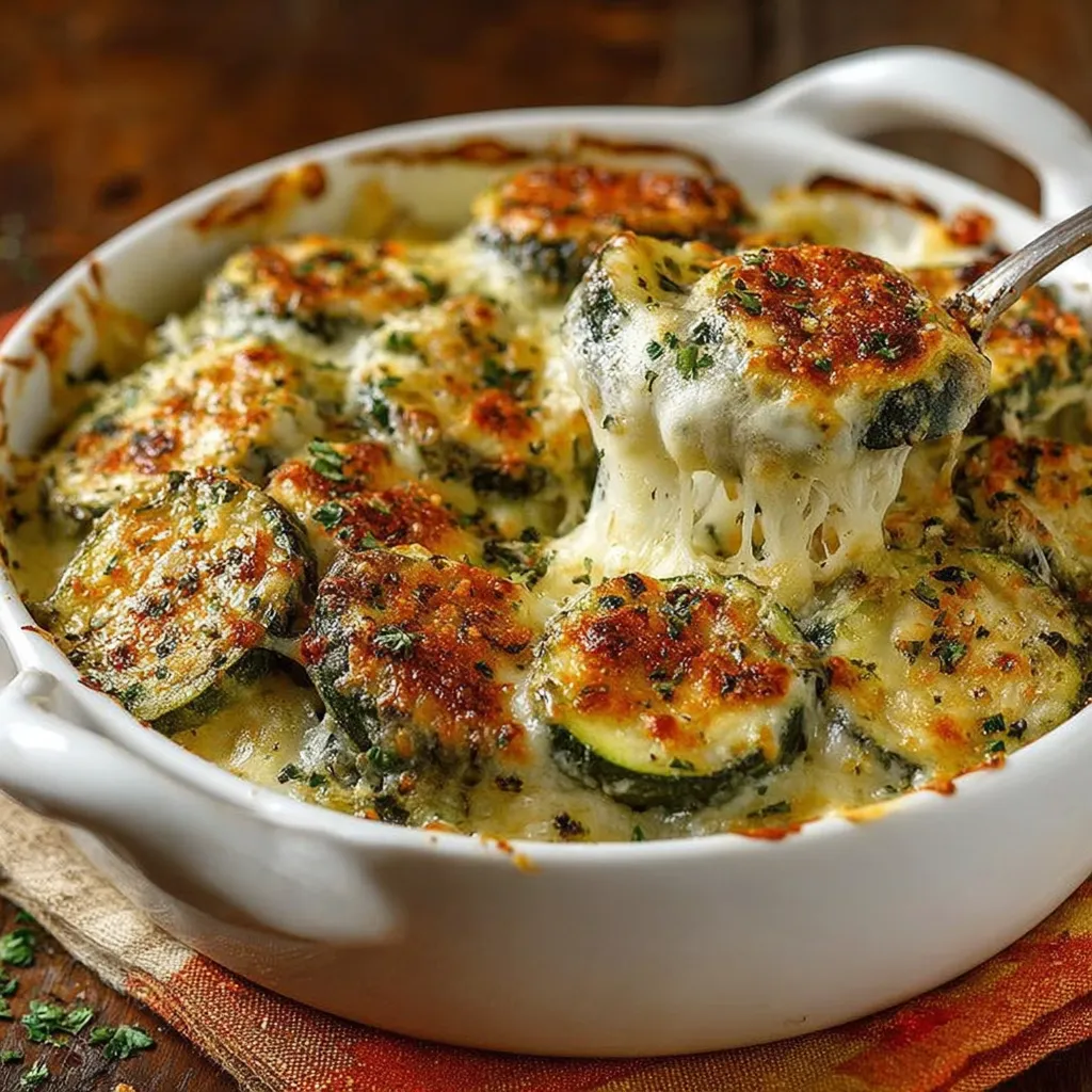 Cheesy Zucchini Bake