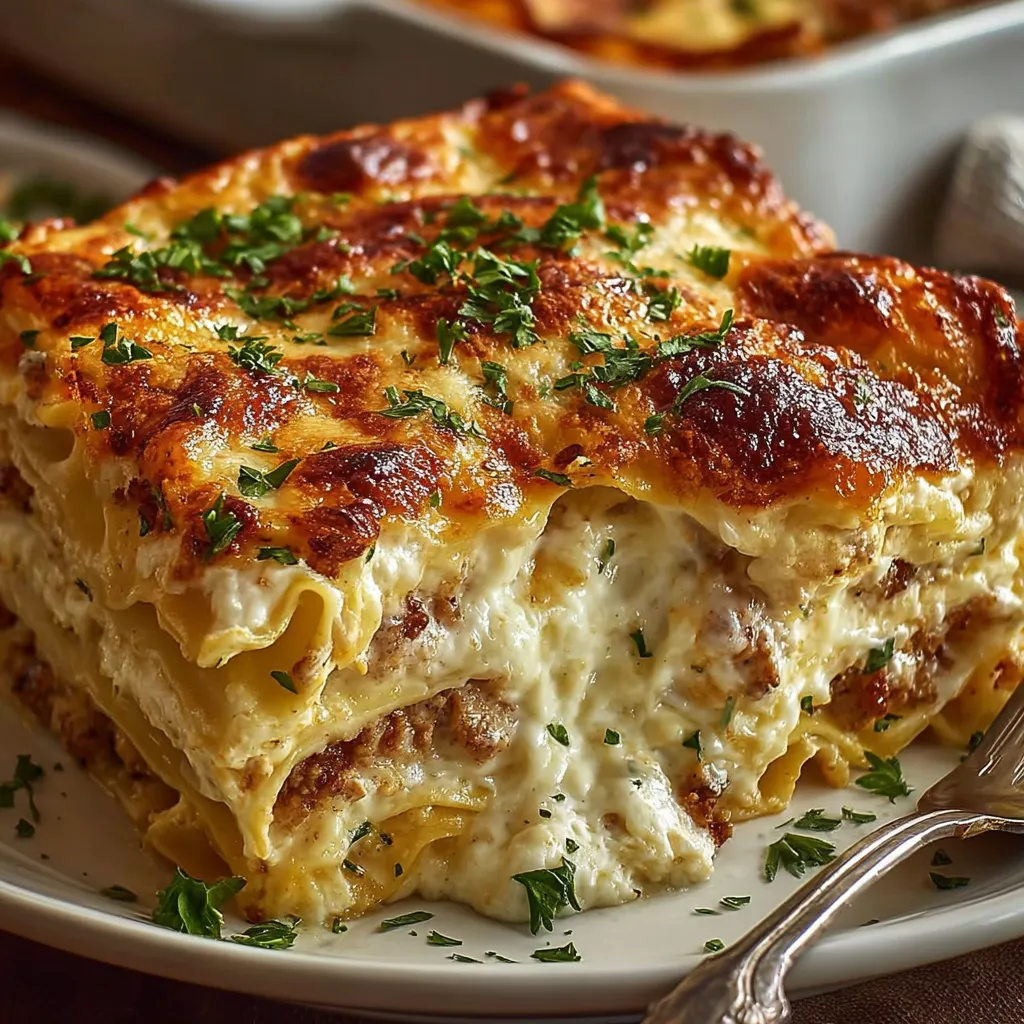 Crack Chicken Lasagna Bake