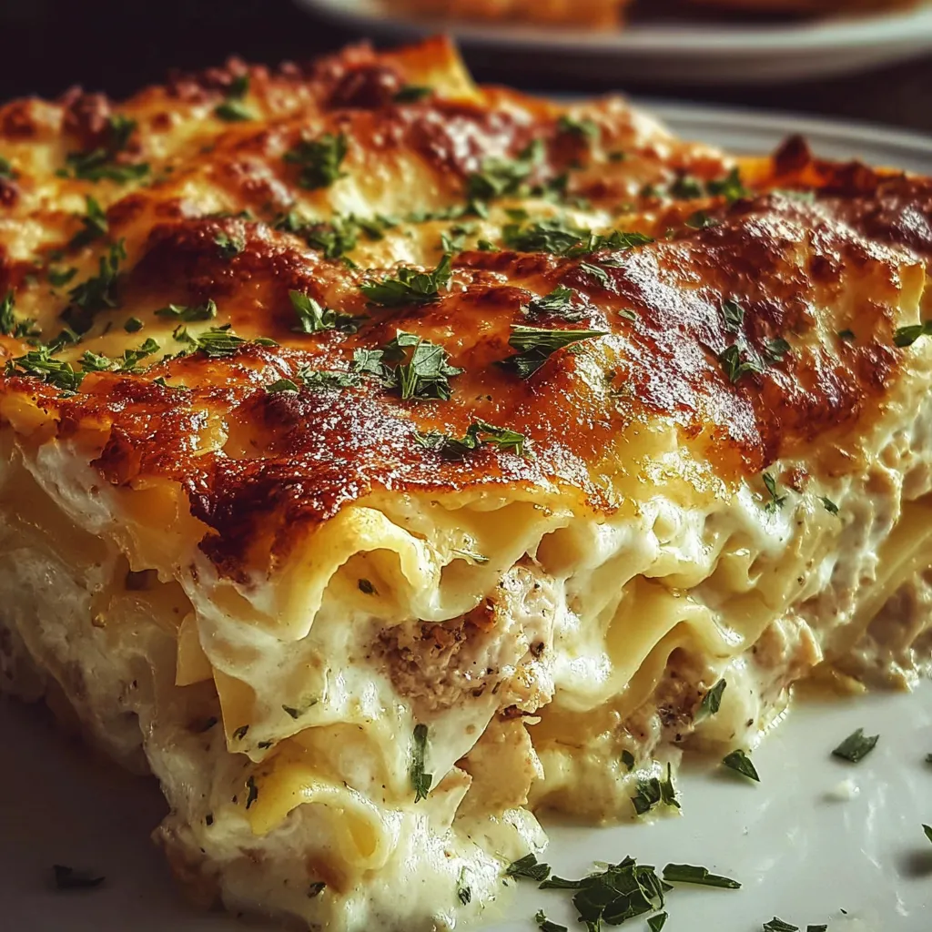Crack Chicken Lasagna Bake