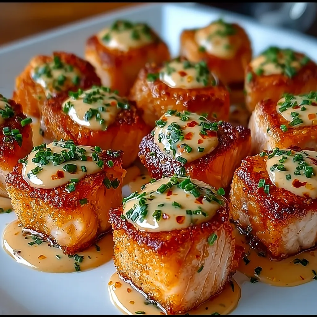 CRISPY BANG BANG SALMON BITES