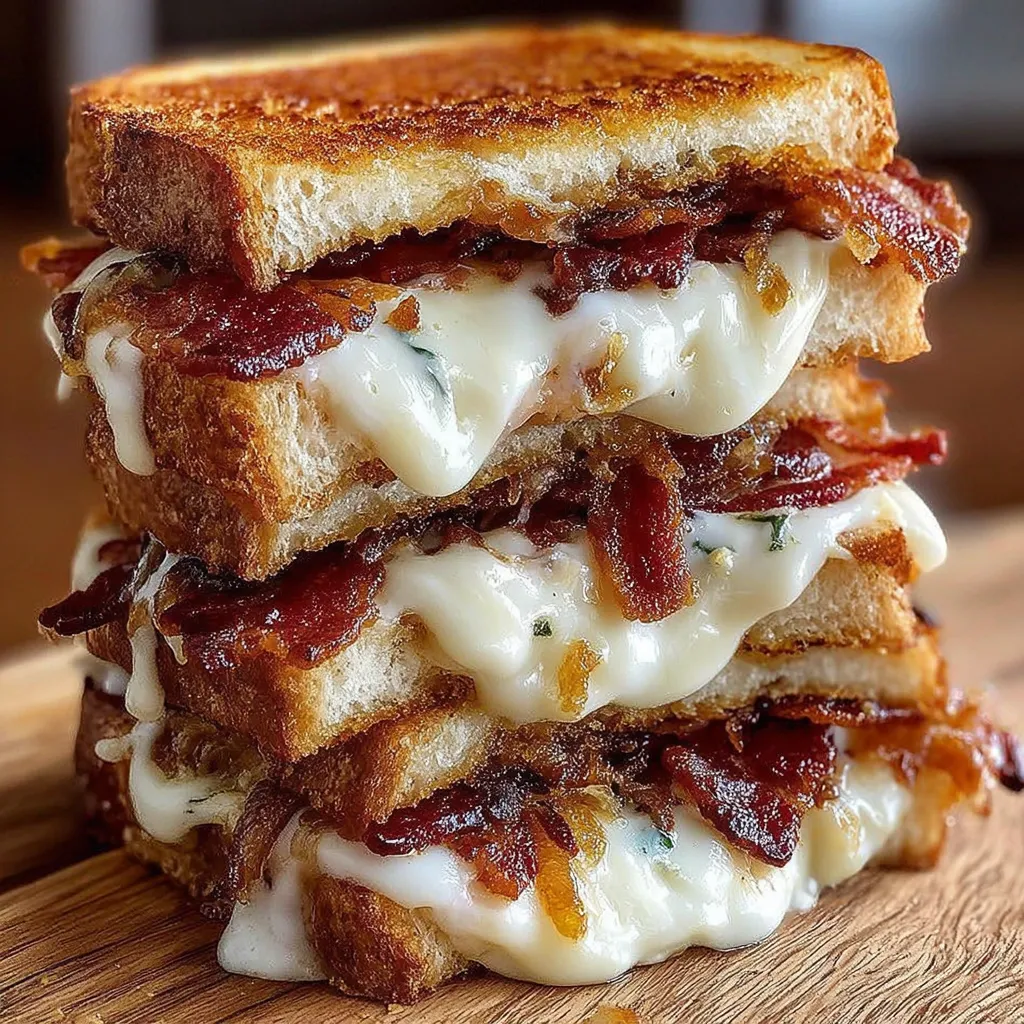 Triple Cheese Bacon Ranch Melt