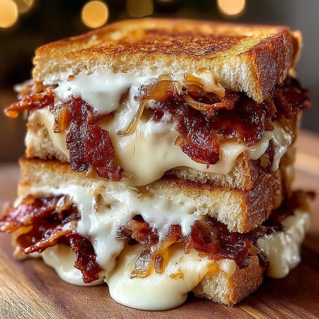 Triple Cheese Bacon Ranch Melt