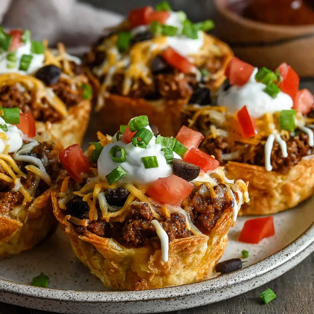 Taco Cupcakes