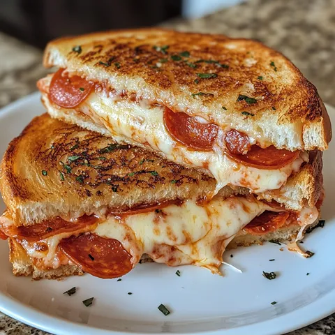 A slice of pizza on a plate.