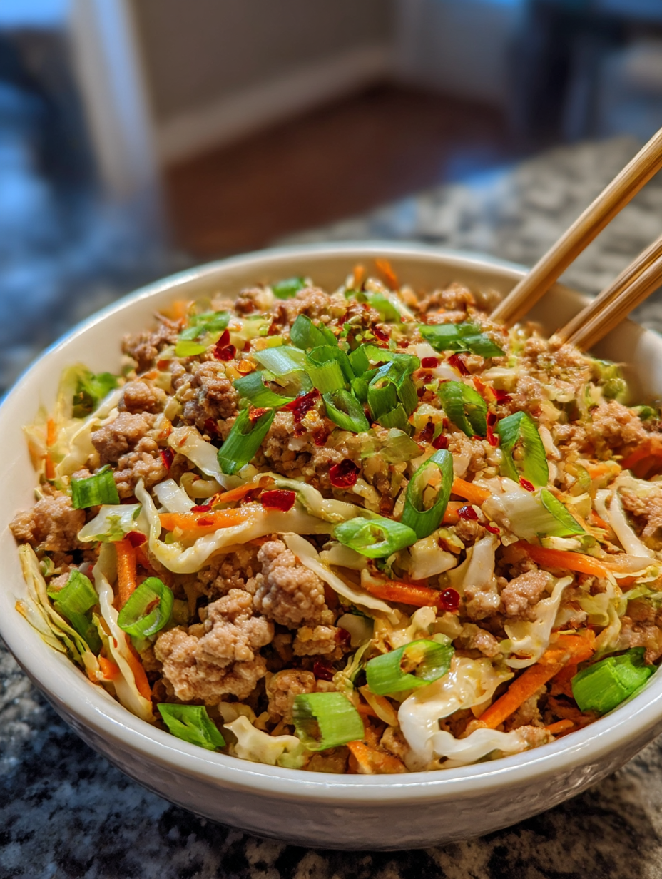 A bowl of meat and vegetables.