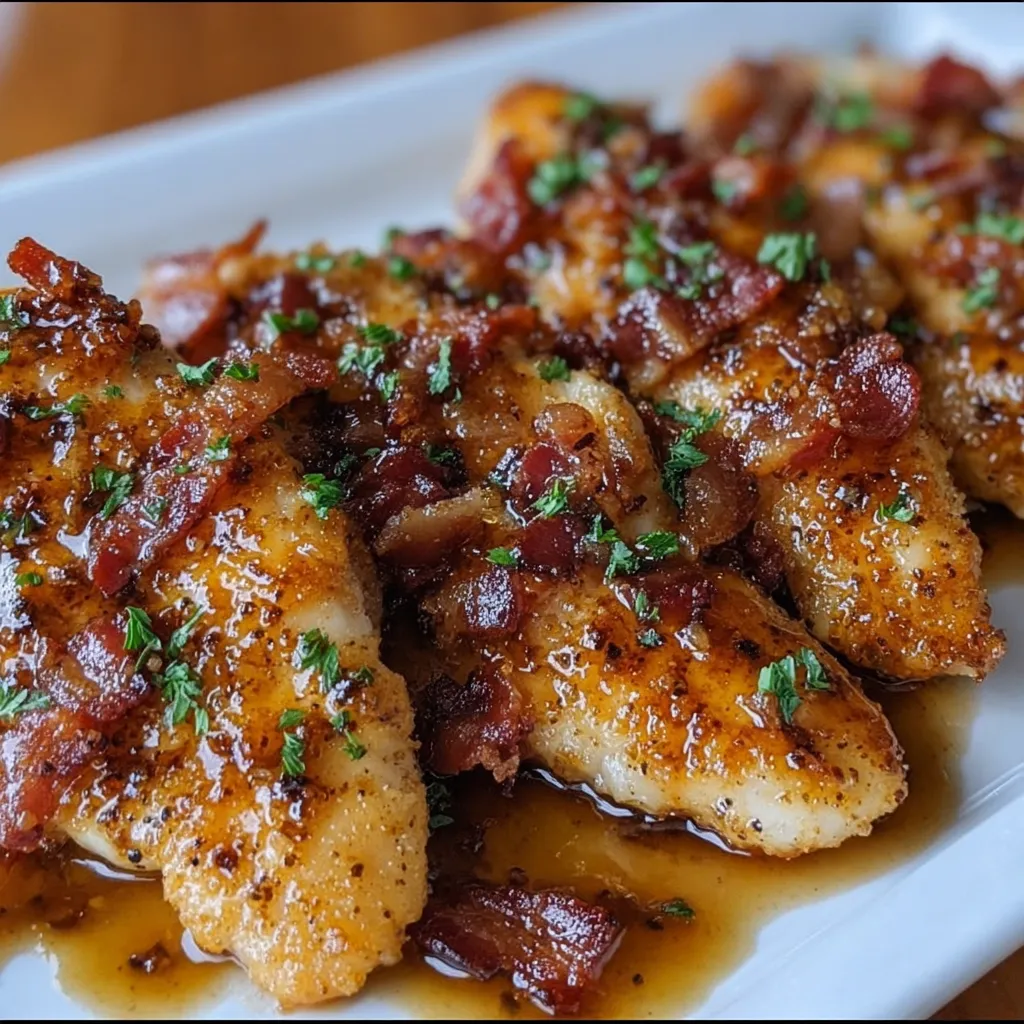 Honey Garlic Bacon Chicken