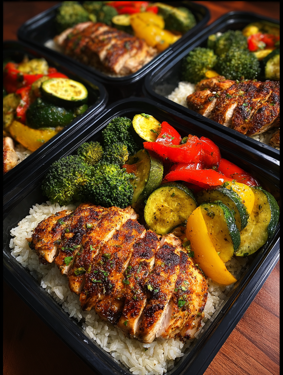A meal of rice, broccoli, and chicken.