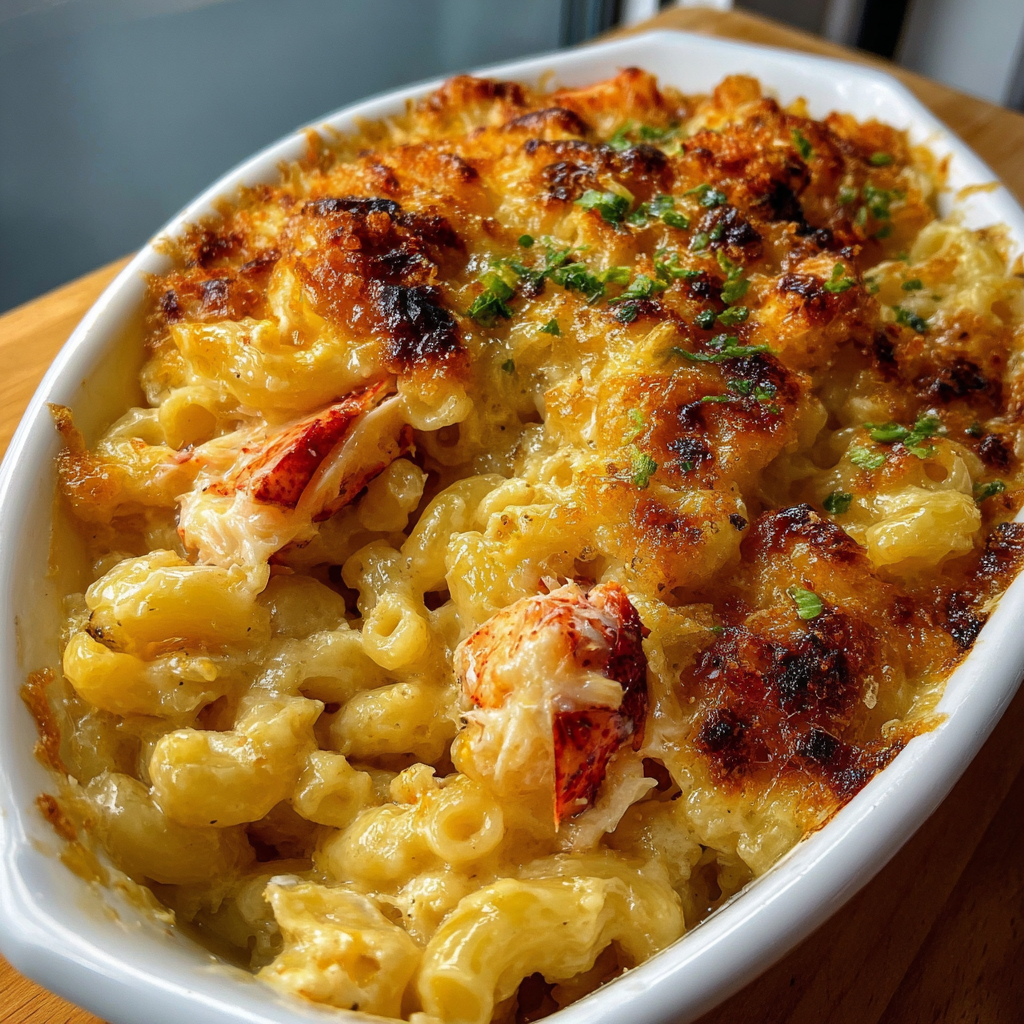 A white bowl filled with macaroni and cheese.