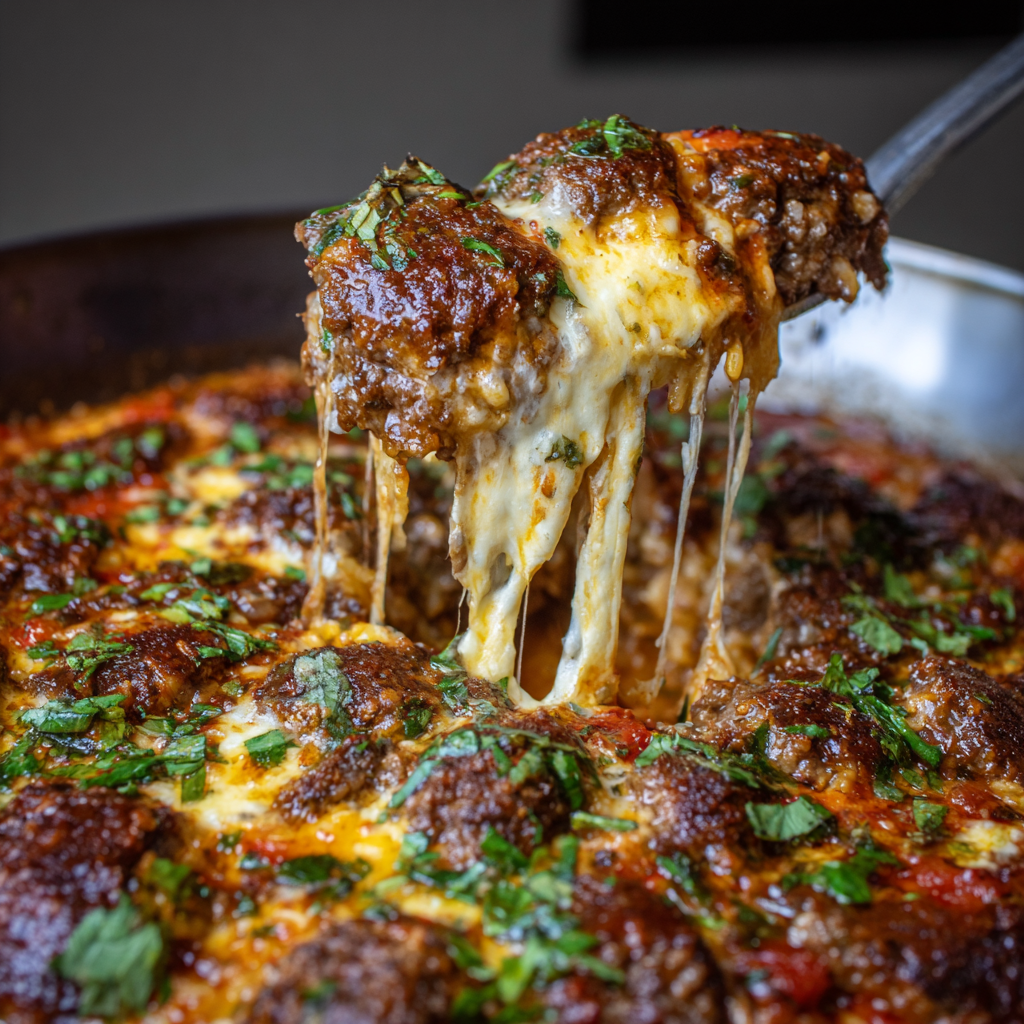 A fork is in a bowl of food.