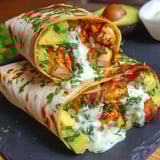 Avocado Chicken Wraps