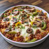 Crustless Low Carb Pizza