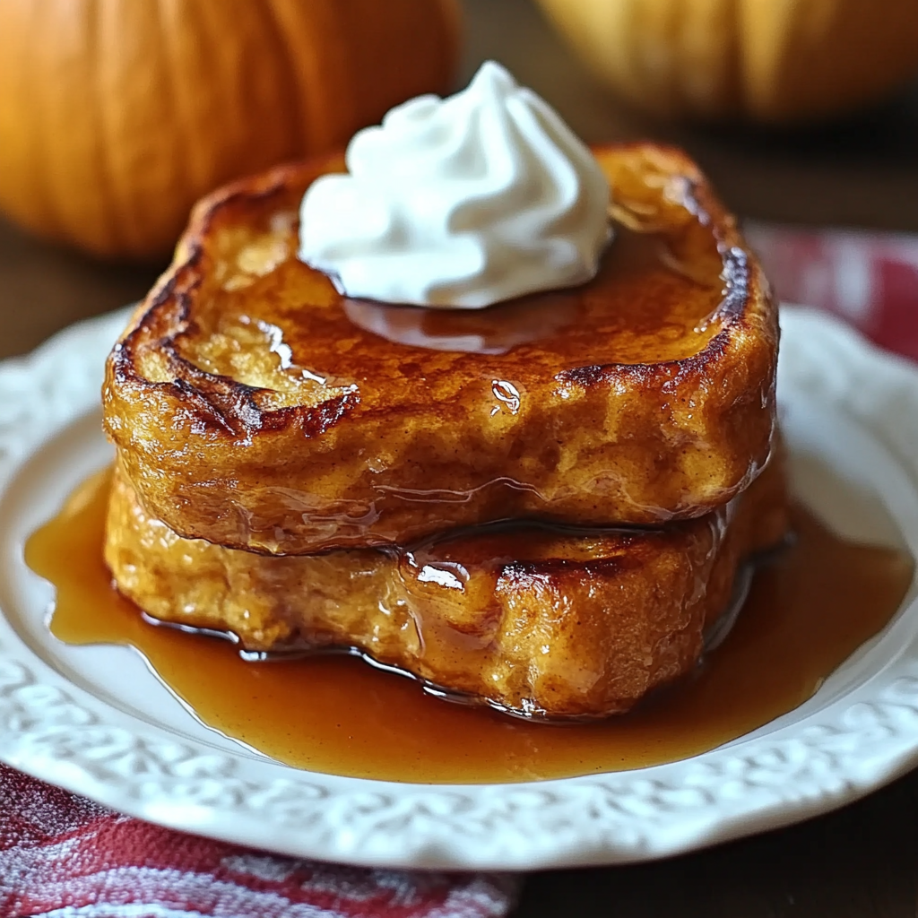 Pumpkin Pie French Toast