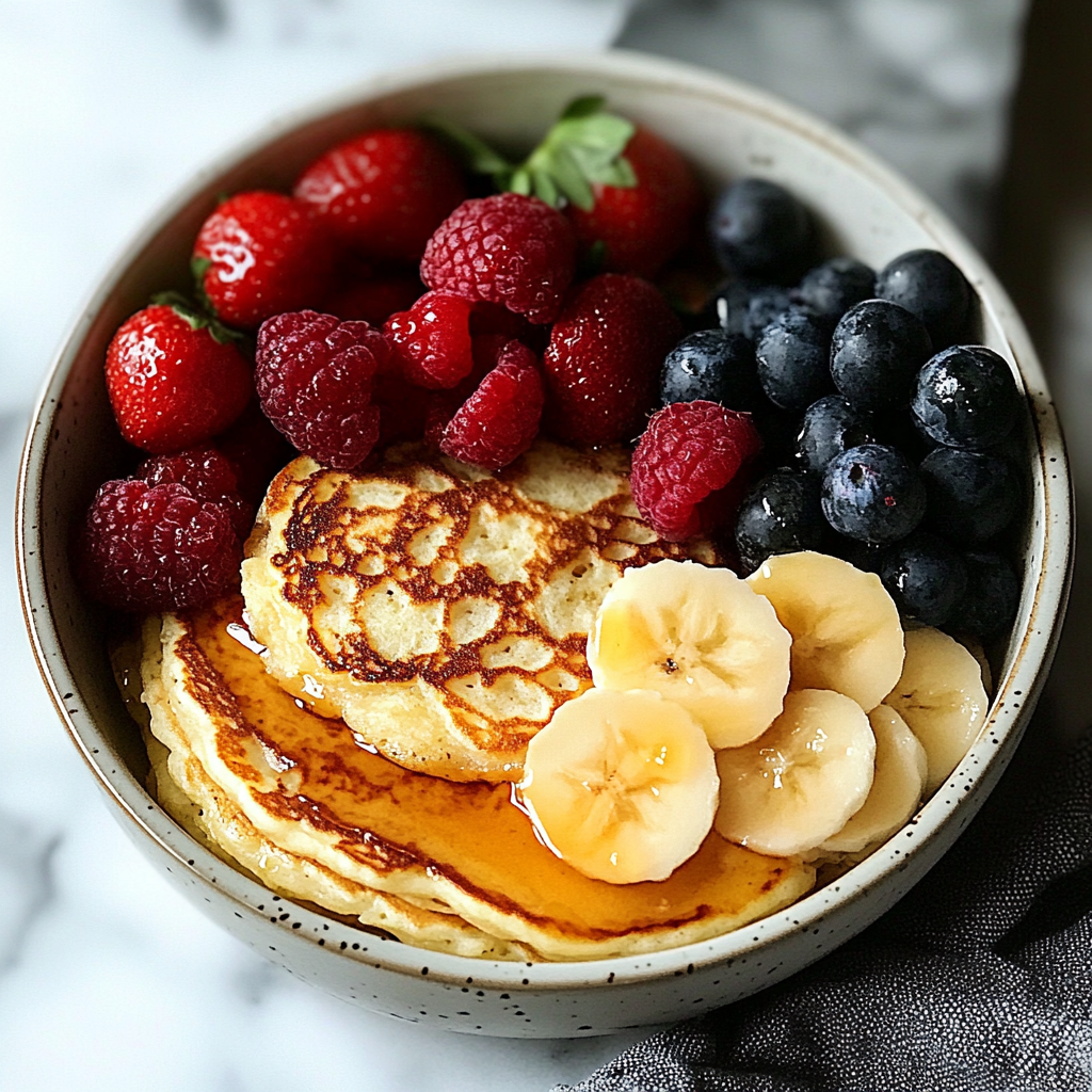 Paleo Pancake Bowls