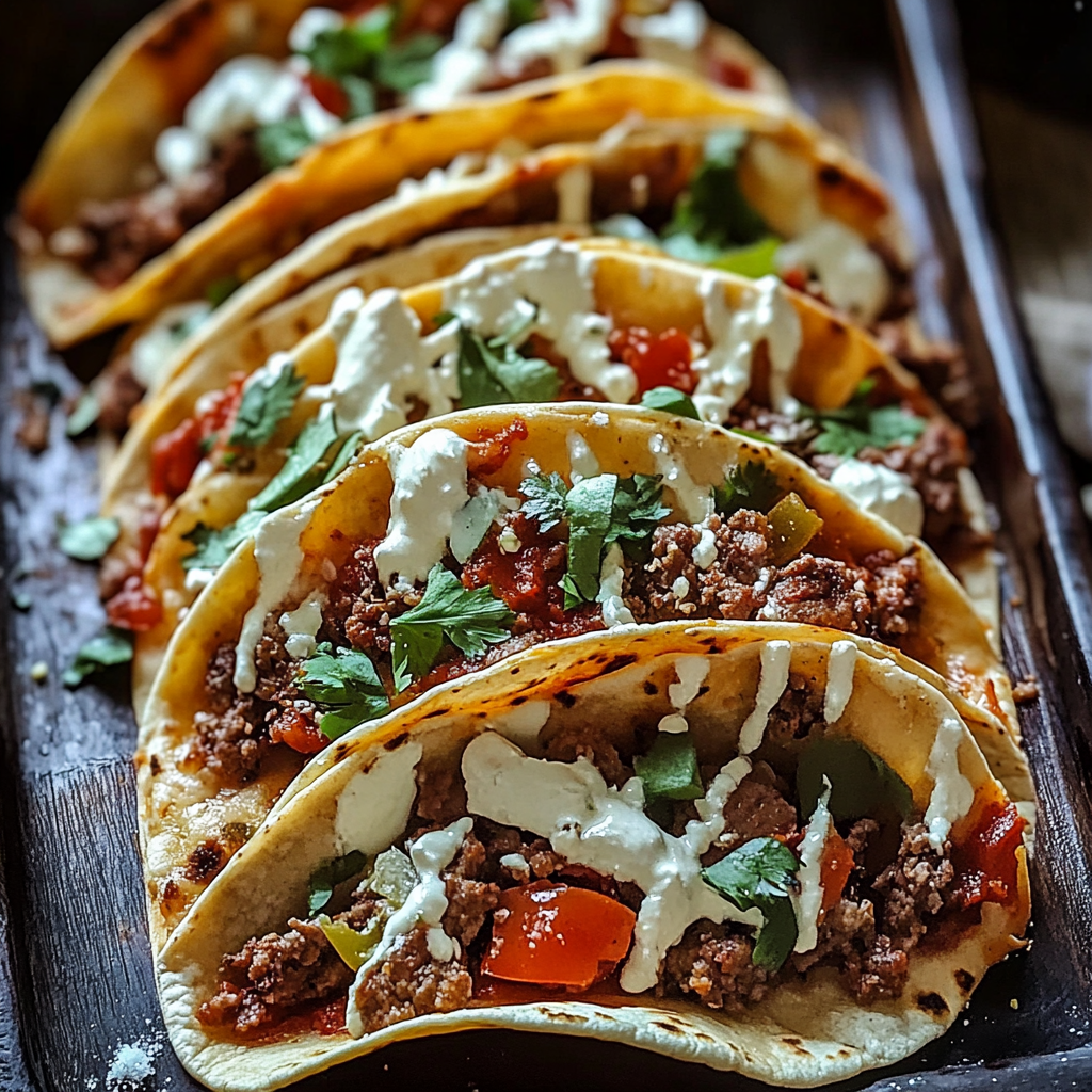 Meat Lovers Pizza Tacos