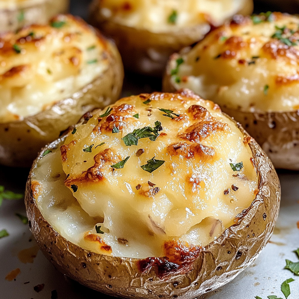 French Onion Stuffed Potatoes