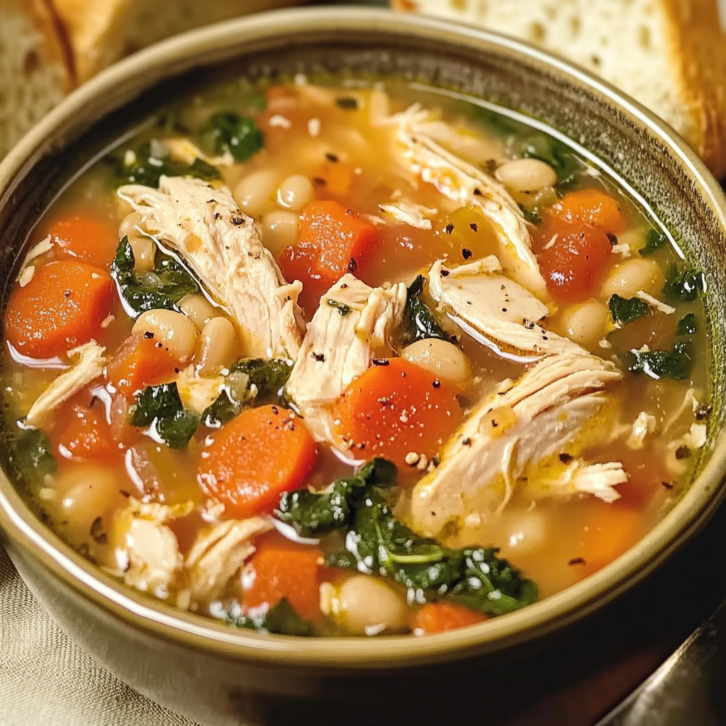 Tuscan Style Chicken Soup