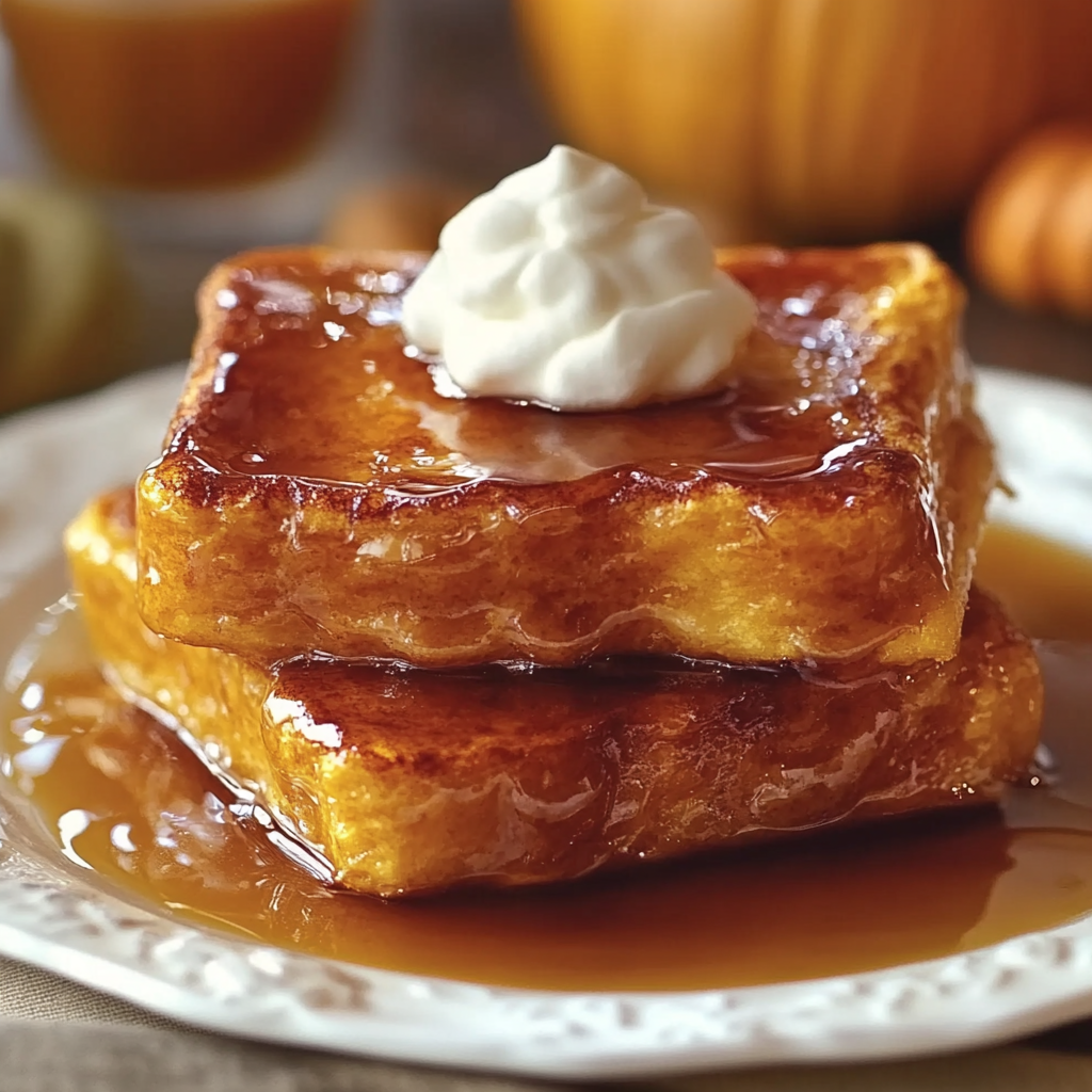 Pumpkin Pie French Toast